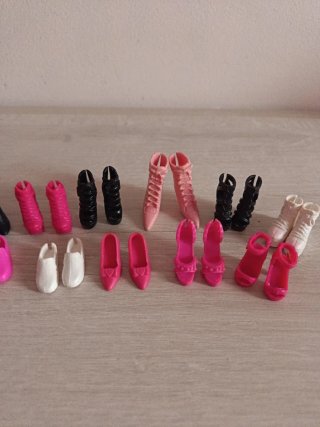 Lote Zapatos Muñeca Estilo Barbie