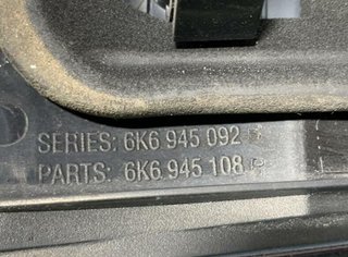 58186 6k6945092 piloto interior trasero seat ibiza