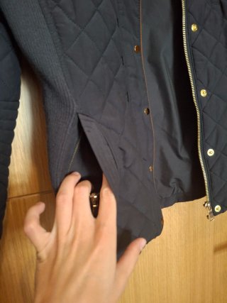 Chaqueta Zara azul marino Talla S