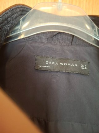 Chaqueta Zara azul marino Talla S