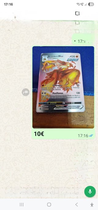 Cromos Pokémon V y VMAX
