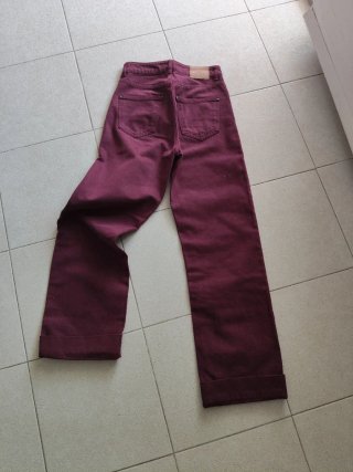 Pantalón Zara mujer granate