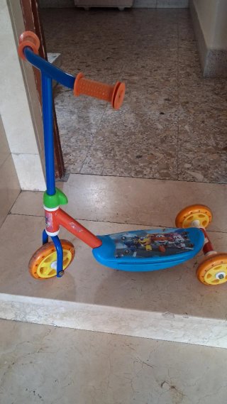 Patinete infantil 3 ruedas Super Wings