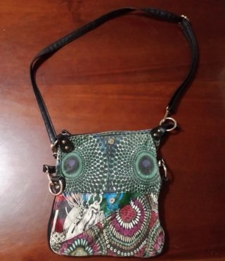 Bolso bandolera estampado