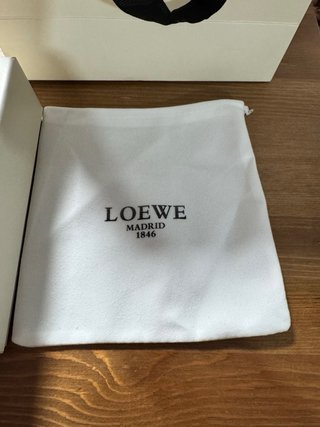 Cinturón Loewe Marrón Hebilla Dorada