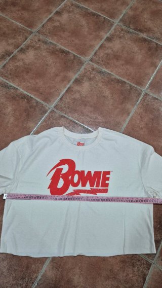 Camiseta Top Unisex estampado Bowie de Lefties