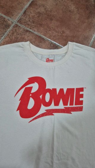 Camiseta Top Unisex estampado Bowie de Lefties