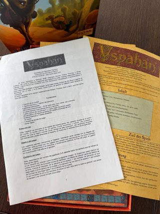 Yspahan - Juego de Mesa