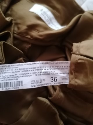 Pantalón verde oliva talla 36