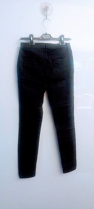 ONLY - pantaloni neri a vita alta - taglia S