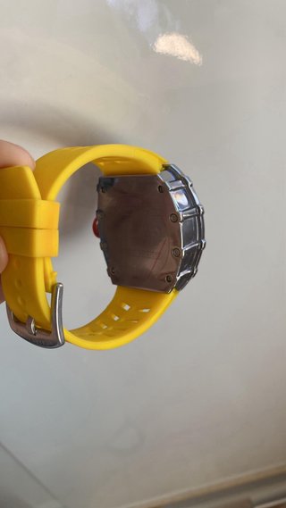 Reloj Richard Mille Diamantes Amarillo