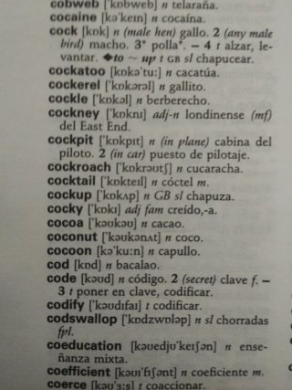 Diccionario inglés-español español-ingles.