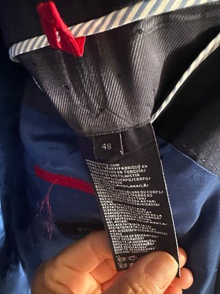 Americana hombre Tommy Hilfiger fitted
