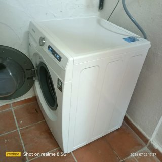 Lavadora Samsung y secadora mucho ruido al centríf