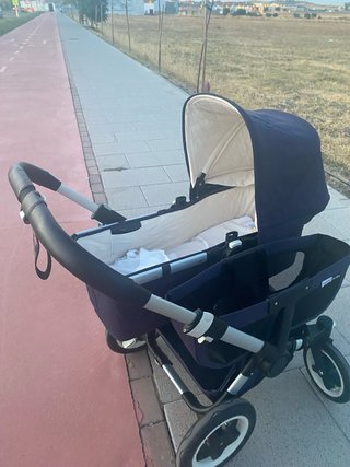 Bugaboo Donkey Gemelar Silla Paseo Doble comoleta