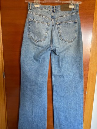 Pantalón tejano ancho mujer, muy cómodo