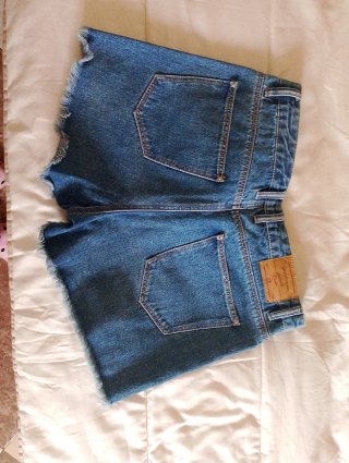 Shorts vaqueros Stradivarius