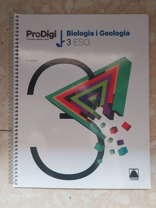 Libro Biología y Geología 3 ESO