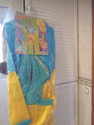 Disfraz de Príncipe Azul y Amarillo