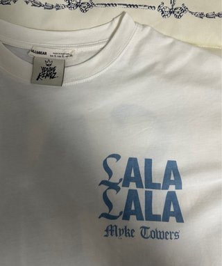 Camiseta Myke Towers Blanca