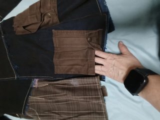 Chaqueta Patchwork Talla M