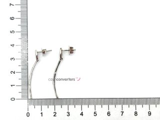pendientes oro 18k con piedra con diamante