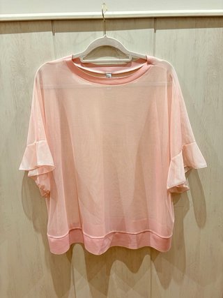 Blusa oversize mujer talla única en rosa con camis