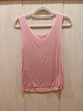 Blusa oversize mujer talla única en rosa con camis