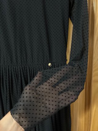 Vestido Liu Jo negro con lunares