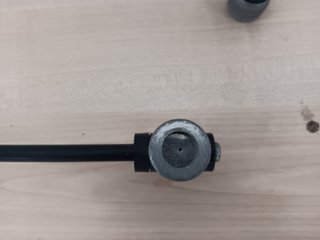 Lanza pulverización doble boquilla fibra