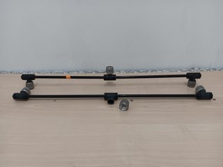 Lanza pulverización doble boquilla fibra