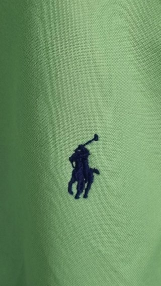 Camisa Ralph Lauren Verde Hombre