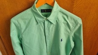 Camisa Ralph Lauren Verde Hombre
