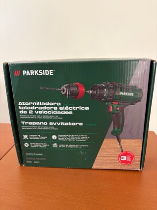 Taladro Parkside 2 velocidades