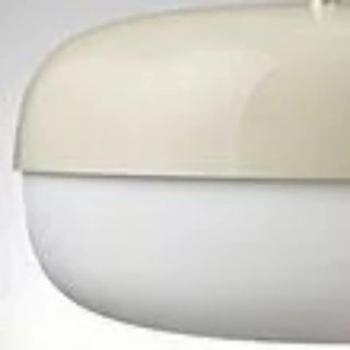 Lámpara IKEA BLÅSVERK beige/blanca