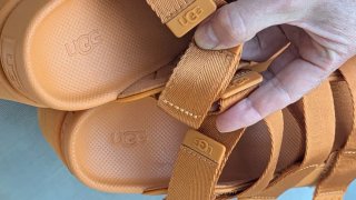 Sandalias UGG GoldenRise Plataforma Naranja T39