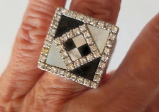 Anillos Plata de Ley con Piedra Azul