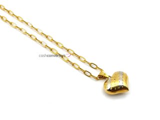 cadena oro 18k 22cm
