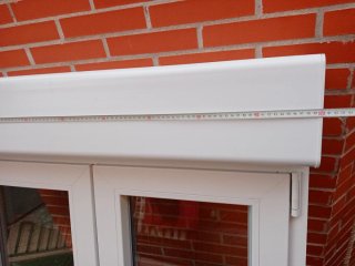 Ventana blanca doble cristal
