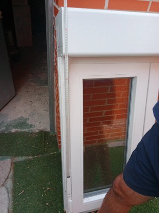 Ventana blanca doble cristal
