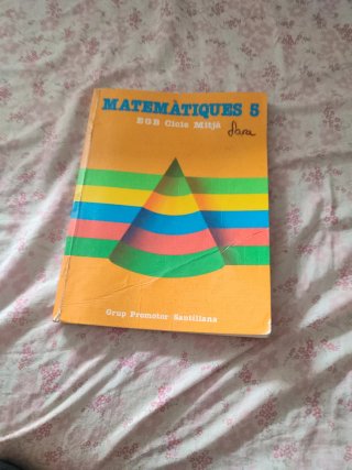 Matemàtiques 5 EGB cicle mitjà : segons la prog...