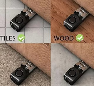 Tope Cuña para puerta con alarma sonora.