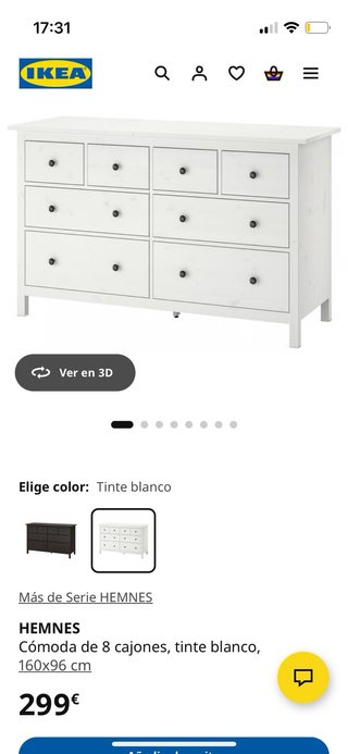 Cómoda Ikea Hemnes