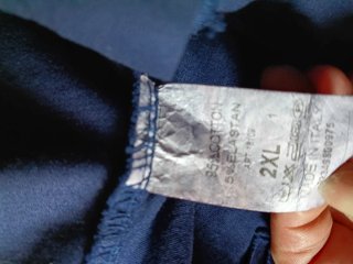 Pantaloni blu eleganti