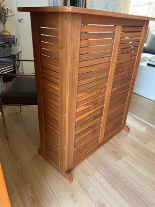 Mueble Bar de Madera teka