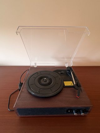 Tocadiscos Anesky Bluetooth 33/45/78 RPM