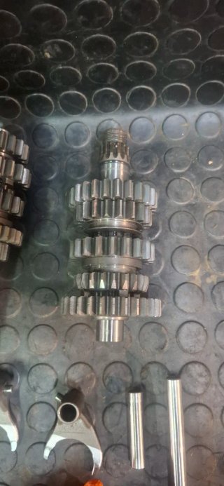 Despiece Caja Cambios Kawasaki KXF 450 2024