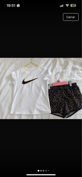 Conjunto Ropa Niña Jordan y Nike 6-7 Años