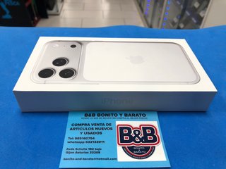 iPhone 17 pro max 256gb/plateado