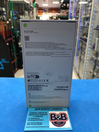 iPhone 17 pro max 256gb/plateado